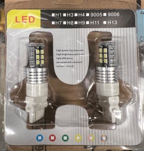 Box of 17 LED Fog Lamp Bulbs