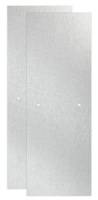 Delta&nbsp;Frameless Sliding Shower Door Glass Panels in Rain For 44-48 in Doors - Appear New&nbsp;