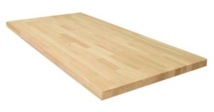 Hardwood Reflections Unfinished Alder 6' x 39" x 1.5" T Butcher Block Island Countertop - Appears New 