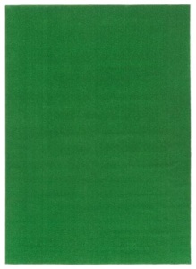 Ottomanson Evergreen Collection 7 ft. 10 in. x 9 ft. 10 in. Green Artificial Grass Carpet - Appears New 