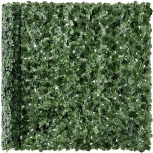 Outdoor Faux Ivy Privacy Screen Fence 