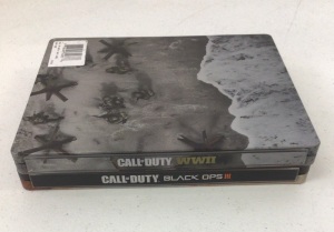 Lot of 2 Call of Duty Xbox One Games, Call of Duty Black Ops III, and Call of Duty WWII, E-Commerce Return