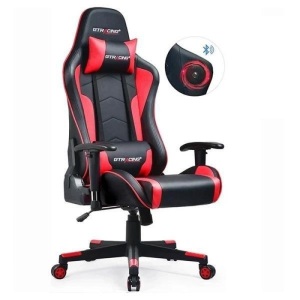 GTRacing Gaming Chair with Bluetooth Speakers - Appears New 