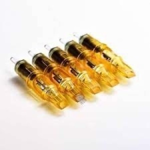 Tattoo Artists Yellow Dragonfly 2 Tattoo Cartridge Needles 