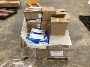 Miscellaneous Pallet of Staples Office Supplies