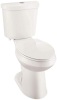 Glacier Bay 2-piece 1.1 GPF/1.6 GPF High Efficiency Dual Flush Elongated Toilet - Appears New 