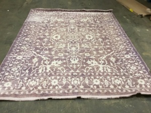 Unique Loom New Classical Olympia Purple 8' x 10' Area Rug - Appears New 