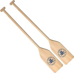 Wooden Canoe Paddles, Set of 2 