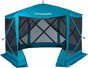 Pamapic 12 x 12 Foot Portable Outdoor Pop-up Gazebo, Carrying Bag, Green 