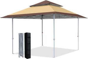 COOSHADE 13x13Ft Pop Up Canopy Tent Instant Folding Shelter 