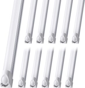 Barrina T5 LED Shop Light Fixture, 10 pk 