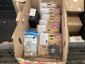 Box of E-Comm Return Items 