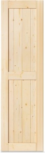 ROYMELO 24x84 inch Unfinished Sliding Barn Door Slab