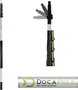 DocaPole 30 ft Reach, 6 to 24 ft Telescoping Extension Pole 