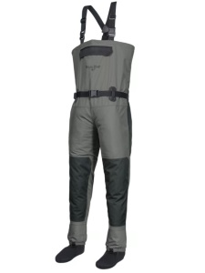 White River Fly Shop Montauk Chest Waders for Men - Grey - XL Regular, E-Commerce Return