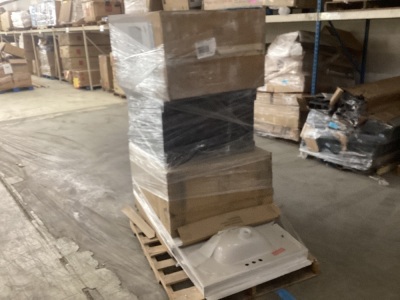 Pallet of Uninspected Bathroom Vanities 