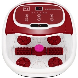 Automatic Heated Shiatsu Massage Foot Bath Spa w/ Pumice Stone 