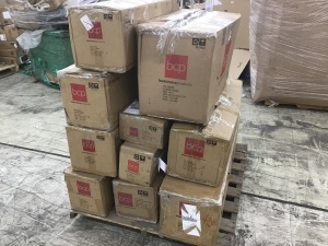 Pallet of Uninspected Artificial Christmas Trees 