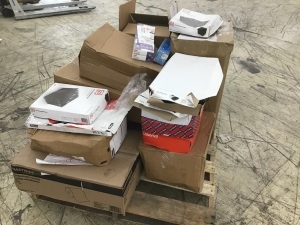 Pallet of E-Comm Return Office Supplies 