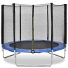 8' Round Trampoline With Spring Safety Pad 