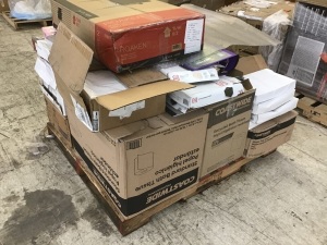 Pallet of Mixed Office Supplies 