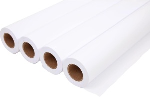 Staples Wide Format Cad Bond Paper 36-Inch X 150-Ft 4/Carton  