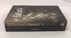 Lot of 2 PS4 Steelbook Games,  Fallout 4, and Uncharted 4, E-Commerce Return