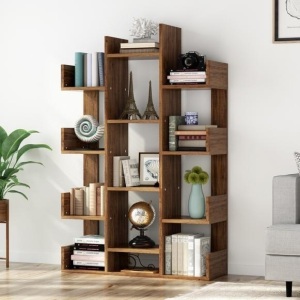 Tribesigns 12-Shelf Modern Bookshelf - Appears New 