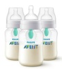 Lot of (2) Philips Avent Anti-colic Bottles, 9oz, 4pk