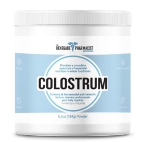 Colostrum Powder 100% Pure Whole Milk, Gut Health Repair, Healing, Immune System Support, 6.5oz