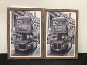 Set of (2) Picture Frames for 11x17" Pictures