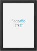 SnapeZo Poster Frame 27x37 Inches, Black 1.2 Inch Aluminum Profile, Front-Loading Snap Frame, Wall Mounting