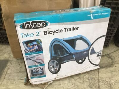 Instep Take 2  Two Seat Bicycle Trailer 