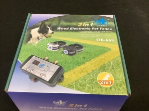 2-in-1 Wired Electric Pet Fence