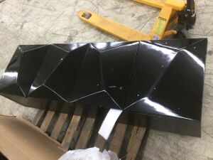 HoMary 71" Buffet Sideboard - Missing Legs