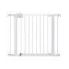 Safety 1st Easy Install Walk-Through 38-in x 28-in Pressure Mounted White Metal Safety Gate