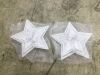Set of White Star Trays