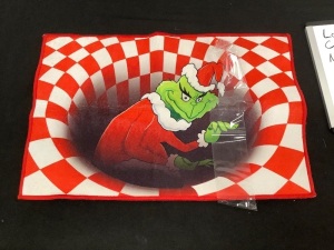 23" x 15.5" Grinch Door Mat