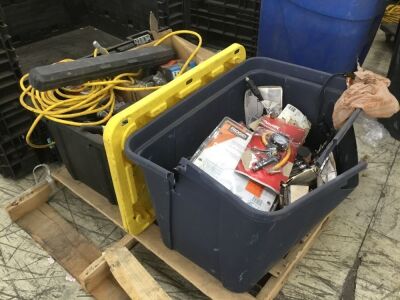 Pallet of Miscellaneous Parts & Tools 