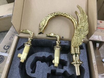 Gold Swan Faucet 