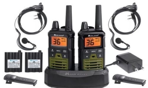 Midland X-TALKER T299VP4 Outfitter 2-Way Radio Pack, E-Commerce, Untested