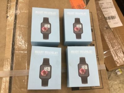 Lot of (4) Hero Band III Fitness Tracker Smart Bracelets 