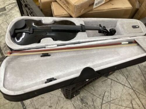 Black Violin with Case&nbsp;