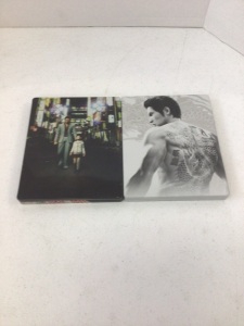 Lot of 2 PS4 Steelbook Games, Yakuza Kiwami, and Yakuza Kiwami 2, E-Commerce Return