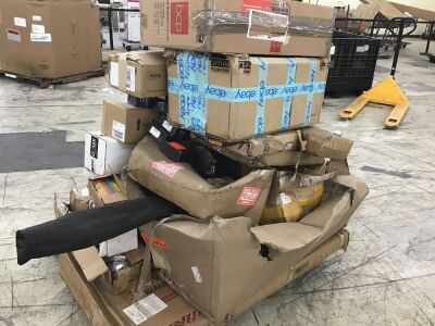Pallet of Uninspected E-Comm Returns