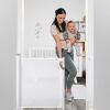 Papablic Retractable Baby Gate 71"