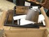 C Shaped Side Table - Unknown if Hardware is Complete