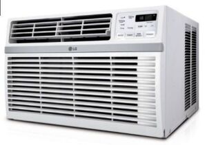 LG Electronics 10,000 BTU 115V Window Mounted Air Conditioner with Remote Control