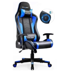 GTRacing Gaming Chair with Bluetooth Speakers - Appears New 