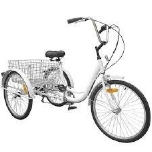 Vevor 24" Adult Tricycle with Basket - Appears New